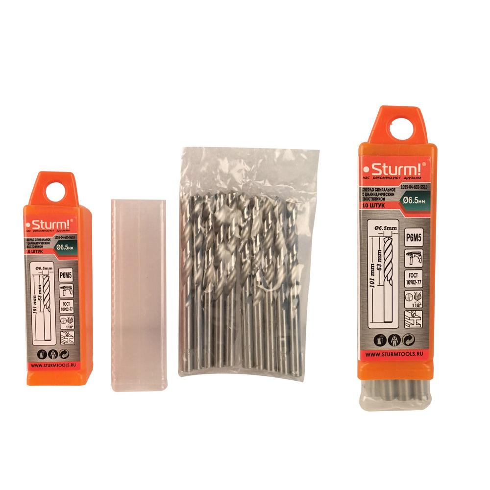 Сверло по металлу Sturm! 1055-04-6S5-SS10