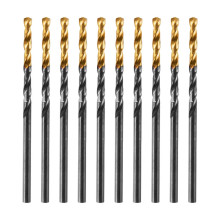 Сверло по металлу Denzel 2,5 мм, HSS-Tin, Golden Tip, 10 шт.