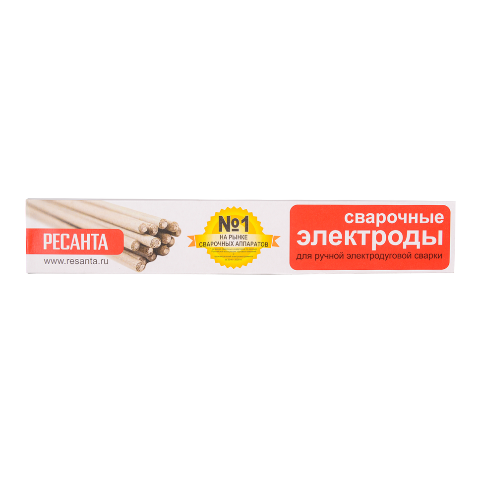 Электрод Ресанта МР-3 Ф2,5 Пачка 1 кг