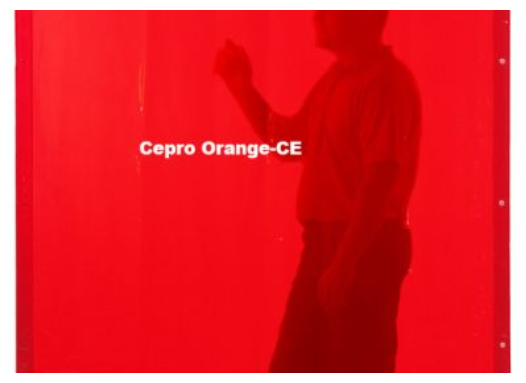 Сварочная шторка CEPRO Orange-CE 160х220 см