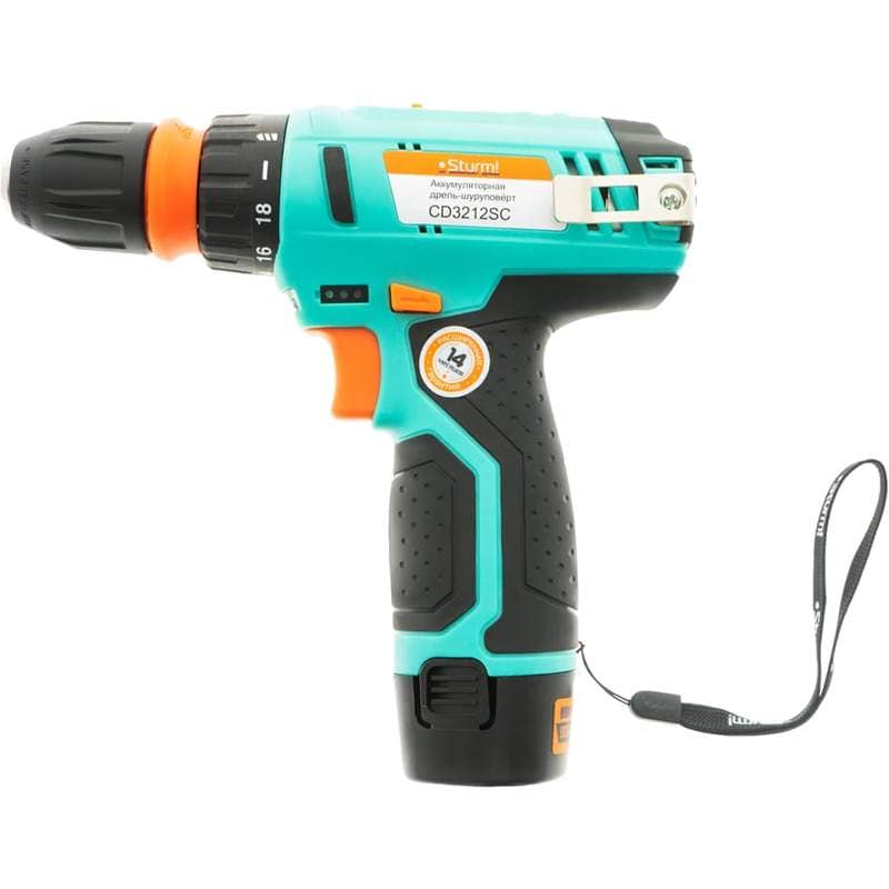 Дрель аккумуляторная Sturm CD3212SC