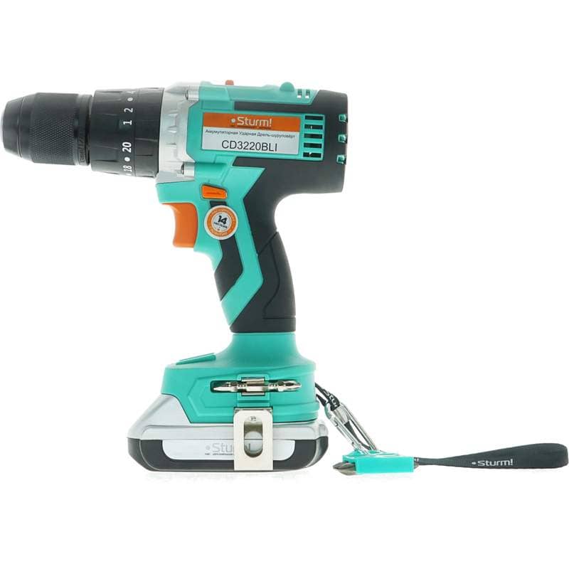 Дрель аккумуляторная Sturm CD3220BLI