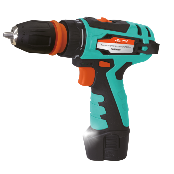 Аккумуляторный шуруповерт Sturm! CD3512SC