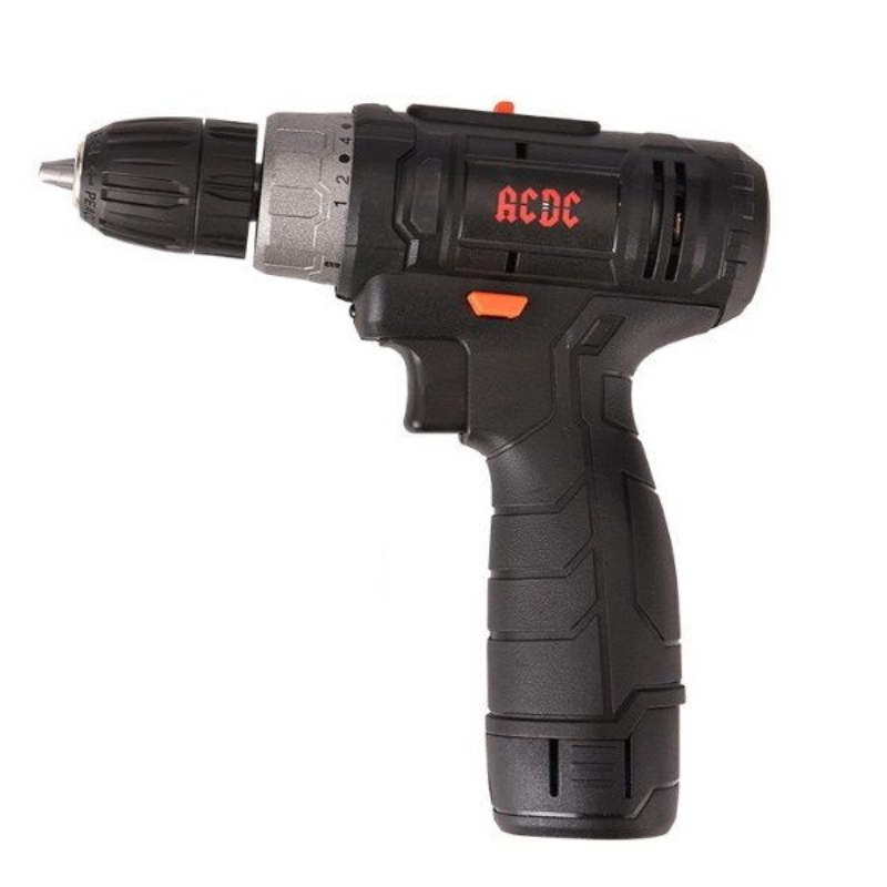 Шуруповерт ACDC BSLI-12В (Li-ion-2шт, 1,5Ач, сила 20Нм, 2 скорости, З/У, в кейсе)