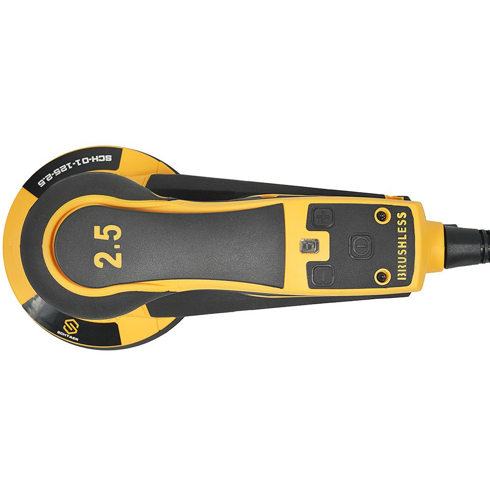 Шлифовальная машинка ручная Schtaer 220V/50Hz, 350W, эксцентрик 2,5 мм SCH-01-125-2.5