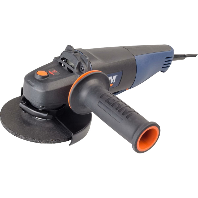 УШМ Ferm AGM1061S, 125 мм черный/синий