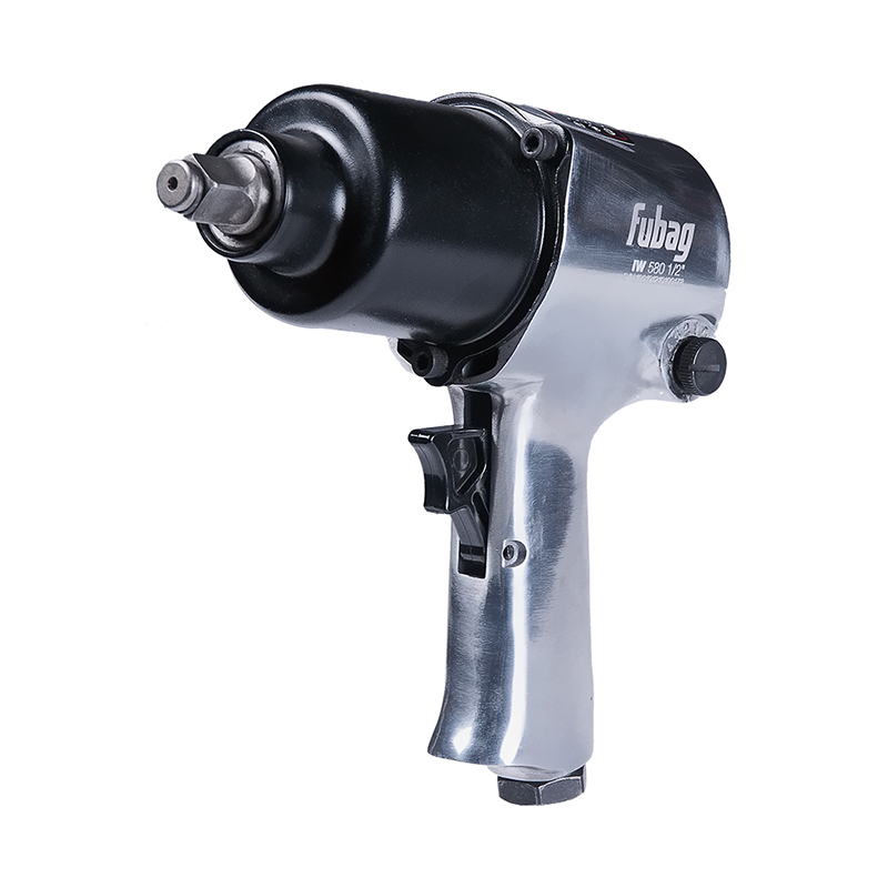 Пневмогайковерт ударный Fubag IW580 1/2" (226л/м 576Нм 6,3бар 1/2") + набор головок кейс