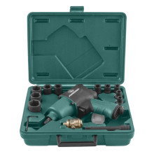 Гайковерт пневматический ударный Jonnesway JAI-1044K 1/2 DR с аксессуарами, 17 предметов