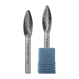 Борфрезы пламевидные KORNOR